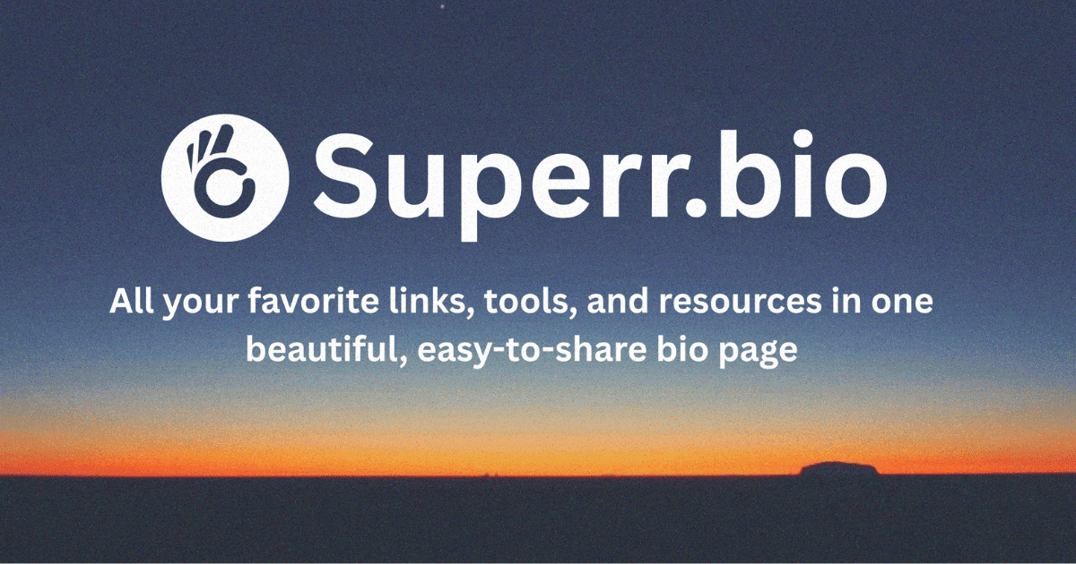 Superr.bio Tool Screenshot